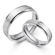 GIUMKA.Couple Ring.Anti-villain Tail Ring.Hypoallergenic.Happy Road.Customized Lettering-Total 2 Sty