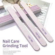Grinding Sanding Nail File Buffing 100/180 Washable Professional File Art Nail Tools E1u3