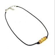 Natural Ethnic Brown Name Necklace | Brown Natural Ethnic Words Necklace