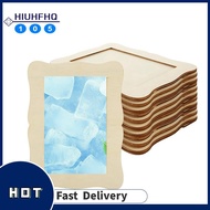 【SGHI】12 Pack Wooden Picture Frames for Crafts DIY Wood Craft Picture Frames for Birthday Party Moth