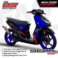 Decal Gear Fullbody Petronas Stiker Yamah Gear 125 Decal Mio Gear 125 Full Body Stiker Motor Gear 12