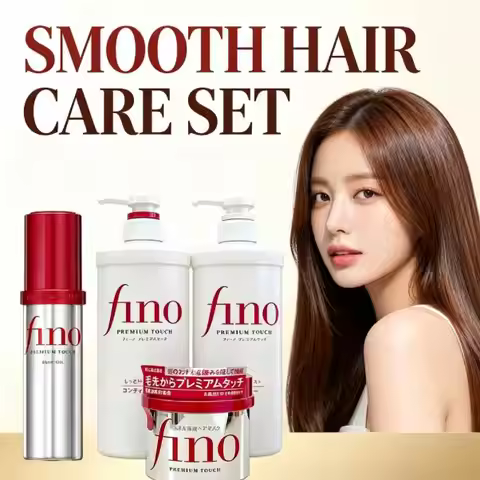 Japanese Fino Hair Care Set Shampoo Conditioner Hair Mask Oil Control Fluffy Anti Dandruff Deep Repa