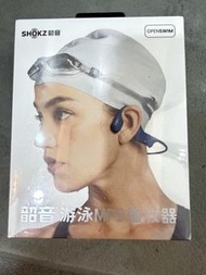 Shokz S700 OpenSwim 骨傳導防水MP3耳機，韶音游泳MPS播放器星空藍 S700 Shokz OpenSwim Bone Conduction MP3 Headphones Blue