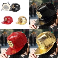 Rapper Hat Dollar Sign Adjustable Hip Hop Hat 80s Clothing Accessories Rapper Headwear Fashion Hat S