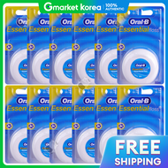 Oral-B | Oral B Essential Floss Wax 50m 12 Pack Oral Care Dental Floss