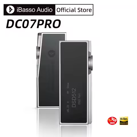 iBasso DC07PRO Portable Decoder Amplifier DAC Chip USB 4.4mm Headphone IEM AMP CS43131