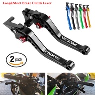 Motorcycle Adjustable Brake Clutch Levers Short/Long Handles Lever For Honda MSX 125 MSX125 GROM 20