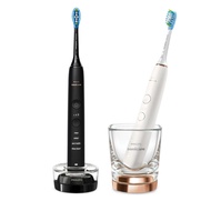 Set of 2 Philips Sonicare DiamondClean Electric Toothbrush 9000 HX9914/57, Deep Cleaning, Remove Plating - Imported From Germany