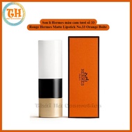 Hermes bright Orange Matte Lipstick No. 33 Rouge Hermes Matte Lipstick No.33 Orange Boite