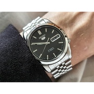 NOT REAL PRICE SEIKO Series 5 Automatic Black Dial Men's Watch SNK361