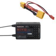 RadioLink เครื่องรับ R7FG R7FG Rx RC เรือ/ตัวรับสัญญาณรถระยะไกลควบคุมเหมาะสำหรับตัวปล่อย4GS 6GS Tx