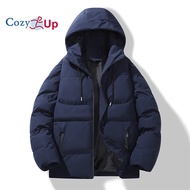 Cozy Up Men's Hooded Warm Coat Winter Warm Puffer Thicken Quilted Jacket