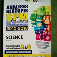 buku analisis bertopik SPM science