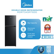Midea MDRT345MTB30 Gross 280L 2 Doors Refrigerator / Fridge / Peti Sejuk