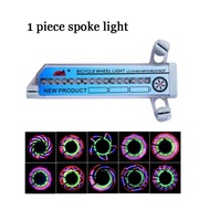 3D Bicycle Spoke LED Neon Lights Bike Motorcycle light For Cycling Safety Warning Motocross Wheel Color Hot Wheels Accessories