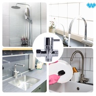 3 Way Shower Adapter - Metal G1/2 Inch Switch Valve with Practical Nozzles