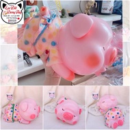 Cute Savings Piggy Bank, Savings Piggy Bank, Sleeping Pet Piggy Bank