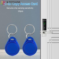 MIOSHOP 10pcs NFC Tag Rewritable RFID Token Key Card