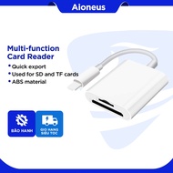 Aioneus 2 in 1 High Speed SD/TF Memory Card Reader For Phones For IP Phones, and Tablets
