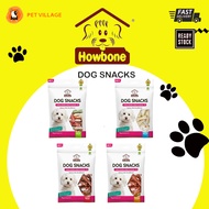 HOWBONE Dog Snacks/Treats 270g (30pcs) x 5pack@RM69.90(Random Flavors)