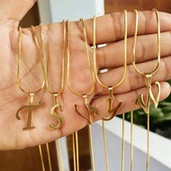 Initial necklace