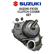 FX125 CLUTCH COVER ORIGINAL100%SUZUKI 1SET INCLUDE 4T OIL LEVER SCREW NUT WITH WASHER