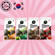 Halal Korea CJ Bibigo Crispy Seaweed Snack 4 Flavor (Hot Chicken/Wasabi/BBQ/Sesame) 韩国紫菜海苔