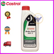 Castrol brake Fluid Dot 4/ dot 3 premium car brake Fluid, 1L can