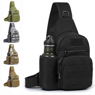 Tactical Sling Bag Military Shoulder Bag EDC Army Airsoft Molle Packs Outdoor Travel Backpack Hiking Camping Hunting Backpack