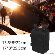 [Miskulu] Ebike Battery Hanging Bag Ebike Battery Bag Zippered Easy to Install Pouch Large Capacity 