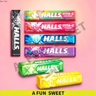 Halls Candy Gula Assorted Flavours