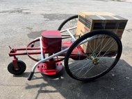 รถเข็นตัดหญ้า/รถตัดหญ้าพร้อมเครื่องHONDAแท้ 5.5แรงม้ารุ่นGX-160‼️พร้อมใบมีด ( พร้อมอุปกรณ์ )‼️ เทสก่