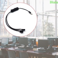 Blala 40cm 15 75in Fan Power Adapter Cable 1 to 2 Ways USB to 3 4 Pin PWM 5V Fan Connector with On  