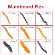 Main borad mainboard flex cable for Realme 2 3 Pro 5 6 Pro 7 5i 6i 7i C1 LCD flex cable