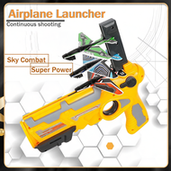 Airplane Launcher Bubble Catapult Plane Toy Airplane Toys for Kids plane Catapult Gun Shooting Game 