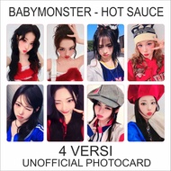 BABYMONSTER HOT SAUCE Ahyeon Asa Rora Photocard Kpop