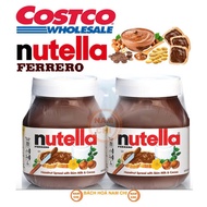 [HÀNG ĐỨC] BƠ PHẾT NUTELLA 750g Hạt Phỉ Socola - HŨ THỦY TINH 750g