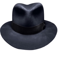 แฟชั่น Jazzs หมวกผู้ใหญ่การแสดงบนเวทีขนสัตว์หมวกสวมหัวแบน TopHat