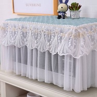 New All-Inclusive Microwave Cover Cloth Universal Thickened Electric Oven Anti-dust Cover Lace Beautiful Microwave Cover Cloth Cover Towel