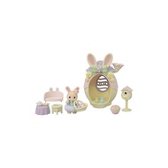 Sylvanian Families Seasonal 【Margaret Usagi's Easter Egg House】 SE-212 ST Mark Certified 3 Years and Up Toy Doll House Sylvanian Families EPOCH