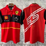 All teams 2022 2023 Scuderia f1 t-shirt polo Commemorative version shirt big size 5xl
