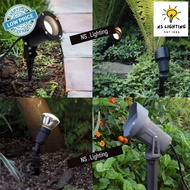 [READY STOCK] Outdoor Spike Sport Light Weather Proof GU10 Holder WITHOUT BULB