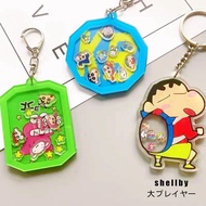 Crayon Xiaoxin the Hokey Pokey Keychain Small WhiteKBDinosaur Biscuit Small New Acrylic Keychain Girlfriend Gifts