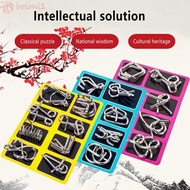 [COD] 3D Montessori Puzzle Kids Gifts 8pcs 3d Puzzle Wire Children And Adults Brainteasers Games IQ 