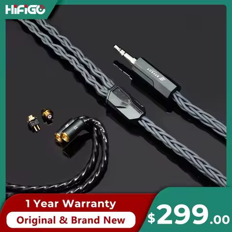 Effect Audio Signature Series II Eros S II 8 Wire Earphone Cable 2Pin 0.78 ConX Interchangeable Conn