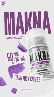 MAKNA V2 TARO MILK CHEESE FREEBASE 60ML BY UNION LABS E-LIQUID