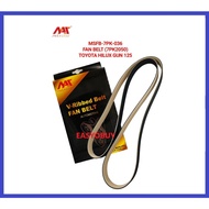 MEAUSU FAN BELT MSFB-7PK-036 7PK2050 Model: TOYOTA HILUX GUN125