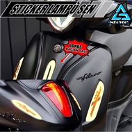 CUTTING STICKER/SEN.5A/BLACKNO SEN LIGHT STICKER/VARIATION SEN LIGHT STICKER/MOTORCYCLE STICKER/LIGH