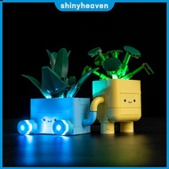 [New] Happy Plants Lights Decoration with Lego 10349 Building Toys for Children