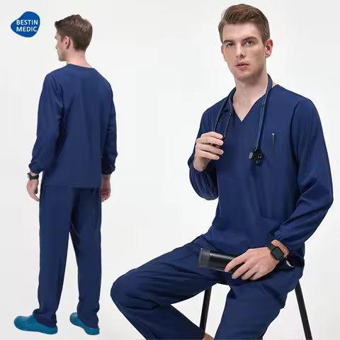 UltraAir™ Quick-Dry Nursing Uniforms 4-way Stretch Medical Scrubs Healthcare Nurse Doctor Hospital D
